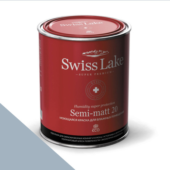  Swiss Lake  Semi-matt 20 0,9 . watery blue sl-2201