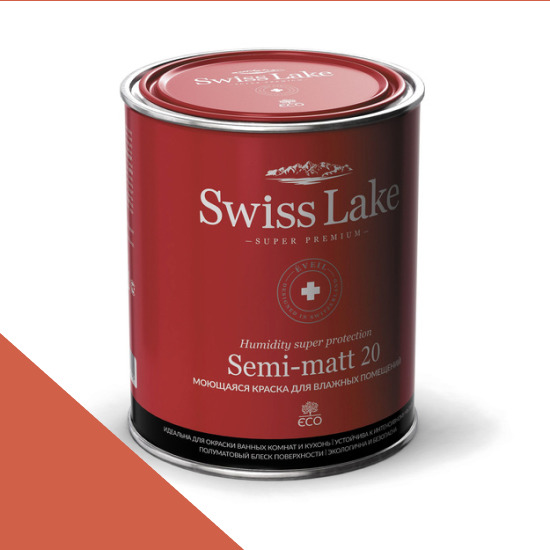 Swiss Lake  Semi-matt 20 0,9 . dark orange sl-1496