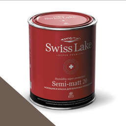 Краски Swiss Lake  Semi-matt 20 9 л. dark owl sl-0702