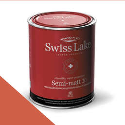 Краски Swiss Lake  Semi-matt 20 9 л. dark orange sl-1496