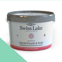 Краски Swiss Lake  Special Faсade & Socle (для фасадов и цоколей)  9л. precious emerald sl-2353