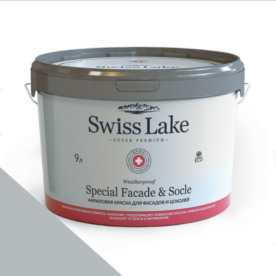 Краски Swiss Lake  Special Faсade & Socle (для фасадов и цоколей)  9л. abyss sl-2790