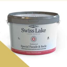 Краски Swiss Lake  Special Faсade & Socle (для фасадов и цоколей)  9л. indian maize sl-0981