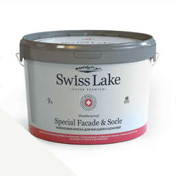 Краски Swiss Lake  Special Faсade & Socle (для фасадов и цоколей)  9л. milk foam sl-0045