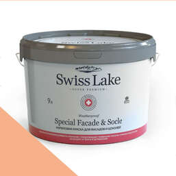 Краски Swiss Lake  Special Faсade & Socle (для фасадов и цоколей)  9л. papaya punch sl-1178