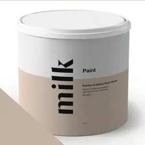 Краски MILK Paint  Kitchen & Gallery Extra Intense 0,9 л. NC44-1022 Coastal Grey - фото 1