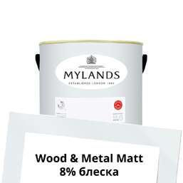  Mylands  Wood&Metal Paint Matt 1 . 91 Sleet