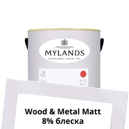 Краски Mylands  Wood&Metal Paint Matt 1 л. №25 Osterley
