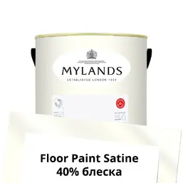  Mylands  Floor Paint Satine ( ) 2.5 .  1 Pure White 
