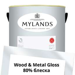 Краски Mylands  Wood&Metal Paint Gloss 5 л. №8 Greenwich Time