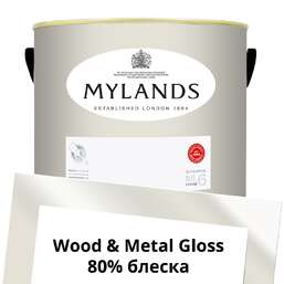 Краски Mylands  Wood&Metal Paint Gloss 5 л. №6 Belgravia 