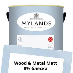  Mylands  Wood&Metal Paint Matt 5 . 32 Morning Blue