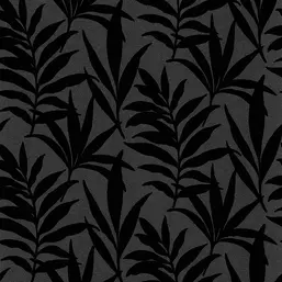  1838 Camellia 1703-113-07 Verdi Black Flock