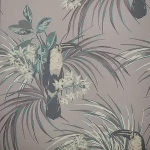  1838 Elodie 1907-135-02 Le Toucan Rose Swatch -  1