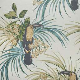Обои 1838 Elodie 1907-135-03 Le Toucan Emerald Swatch