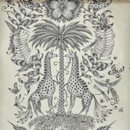  Clarke&Clarke Animalia W0102-05