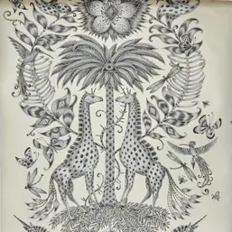  Clarke&Clarke Animalia W0102-05