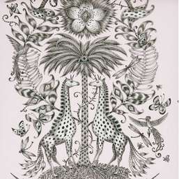  Clarke&Clarke Animalia W0102-07