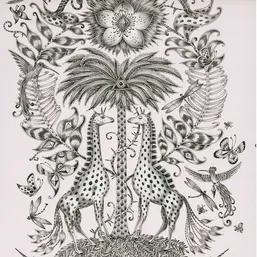  Clarke&Clarke Animalia W0102-07
