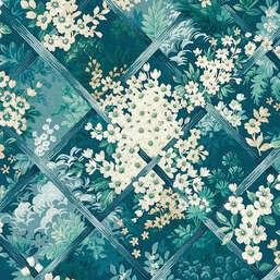 ���� Clarke&Clarke Secret Garden W0195-02