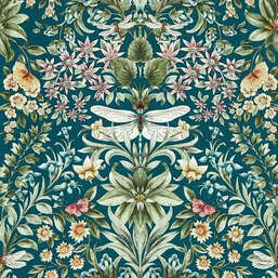 ���� Clarke&Clarke Secret Garden W0196-04