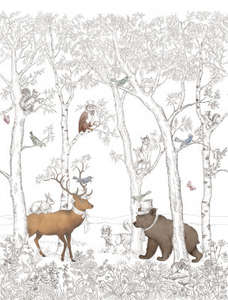 Обои Grandeco Jack 'n Rose 2024  JS 6001