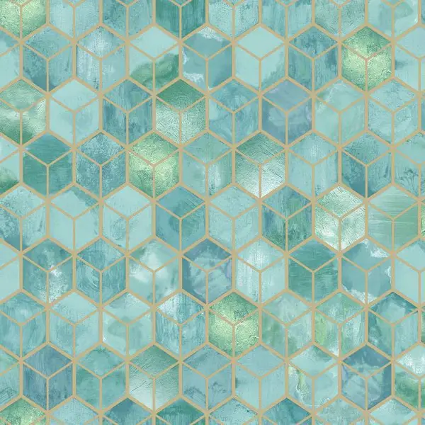  Holden Decor Elements 90411 Tafoni Teal -  1