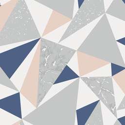  Holden Decor Elements 90461 Glacier Navy Coral