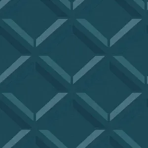 Обои Holden Decor Kaleidoscope 90592 Lana Geo Teal - фото 1