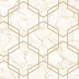  Holden Decor Kaleidoscope 90602 Ventura Beige Gold