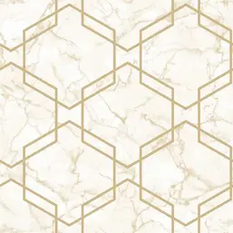  Holden Decor Kaleidoscope 90602 Ventura Beige Gold