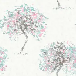  Holden Decor Kaleidoscope 90652 Beacon Fell Duckegg Pink