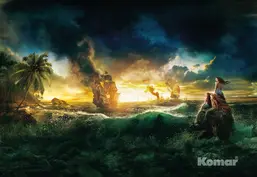  Komar 184x127 1-408 Pirates of the Caribbean