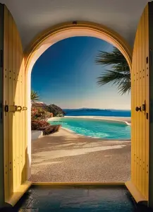  Komar 184x254 4-991 Santorini -  1