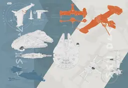  Komar 368x254 8-4001 Star Wars Technical Plan