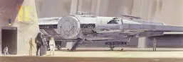  Komar 368x127 4-4112 STAR WARS Classic RMQ MilleniumFalcon
