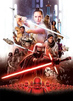  Komar 184x254 4-4113 STAR WARS EP9 Movie Poster Rey
