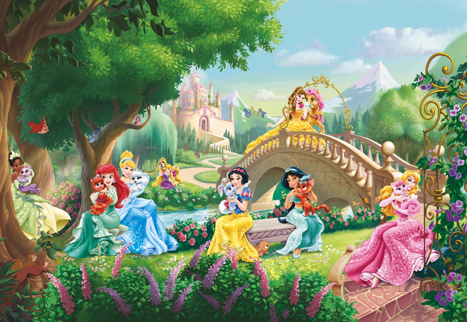 Фотообои Komar Disney Princess