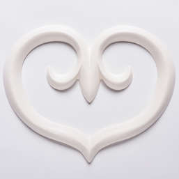 Лепнина Orac Decor  G75 Heart Декоративный элемент сердце