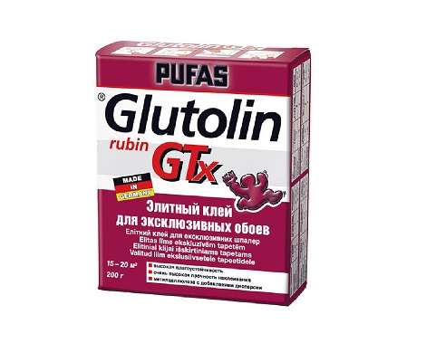 Обойный клей Pufas Glutolin GTx для тяжелых обоев 