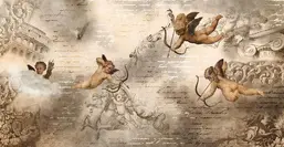  Renaissance Fresco  Art Graphics 7434