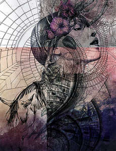  Renaissance Fresco  Art Graphics ag0049