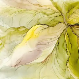  Renaissance Fresco  Fluid Art FF005col1
