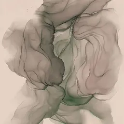  Renaissance Fresco  Fluid Art FF012col1