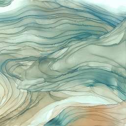  Renaissance Fresco  Fluid Art FF014col1
