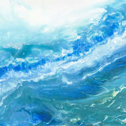  Renaissance Fresco  Fluid Art FL022col1
