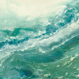  Renaissance Fresco  Fluid Art FL022col3