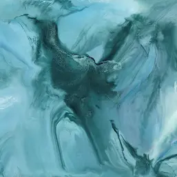  Renaissance Fresco  Fluid Art FL032col2