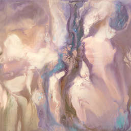  Renaissance Fresco  Fluid Art FL033col2