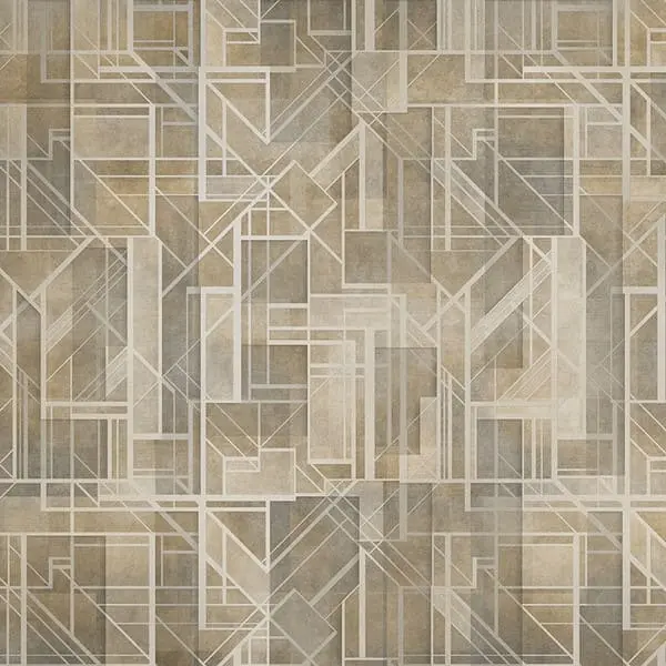 Фреска Renaissance Fresco  Geometric GEO007col2 - фото 1